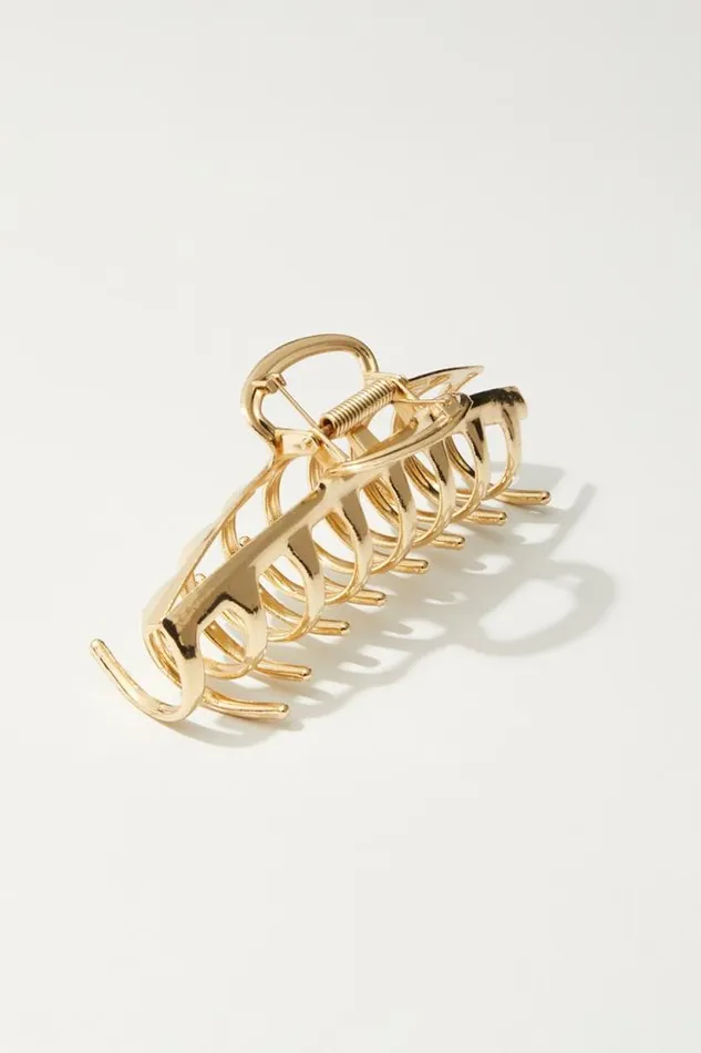 Lucky Brand Metal Claw Gold Women Hair Accessories Lucky Brand Metal Claw Gold Women Hair Accessories