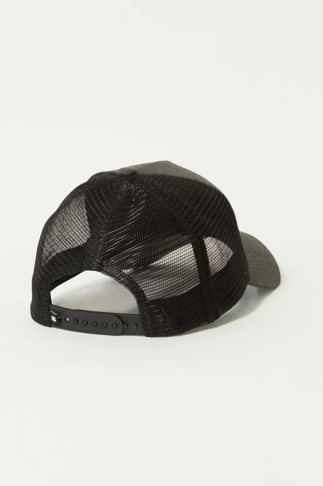 Lucky Brand Mile High Club Trucker Black Women Hats Lucky Brand Mile High Club Trucker Black Women Hats