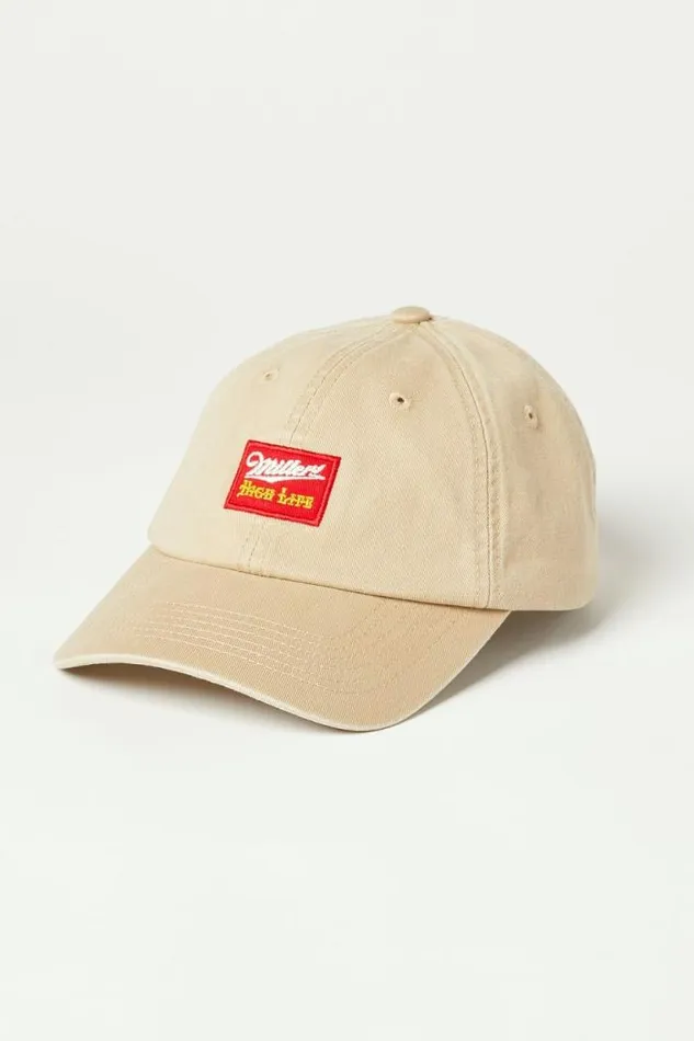 Lucky Brand Miller High Life Baseball Hat Khaki Men Hats