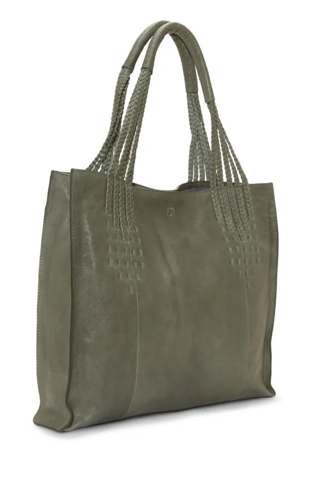 Lucky Brand Mina Tote Bag 3750 Deep Jade Women Handbags