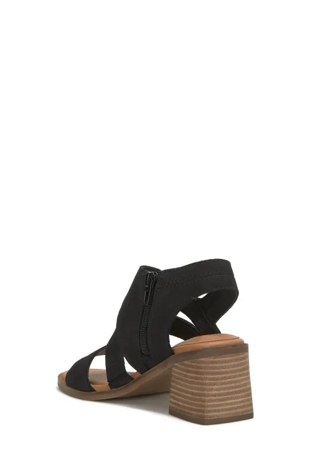 Lucky Brand Rhodette Heel Black Women Shoes
