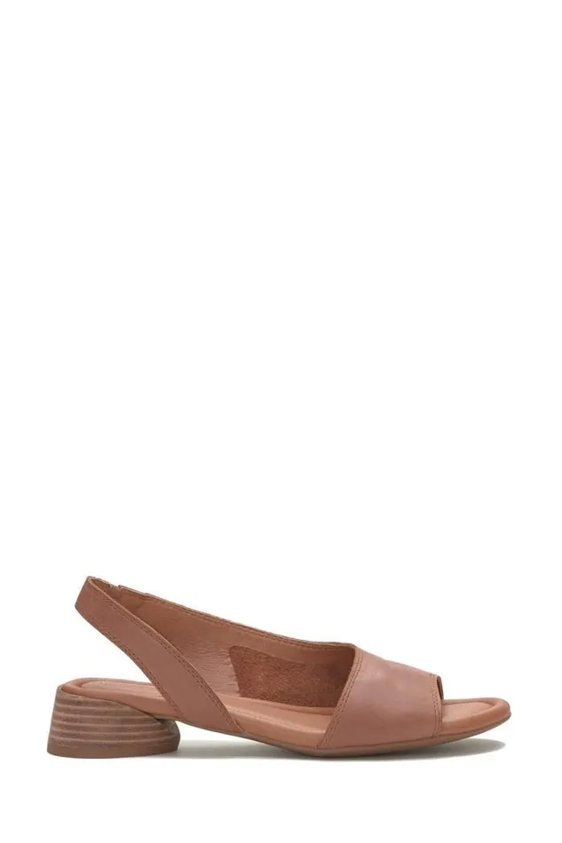 Lucky Brand Rimma Low Heel Camel Women Shoes