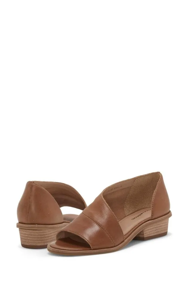 Lucky Brand Serkie Low Heel Medium Dark Beige Women Shoes