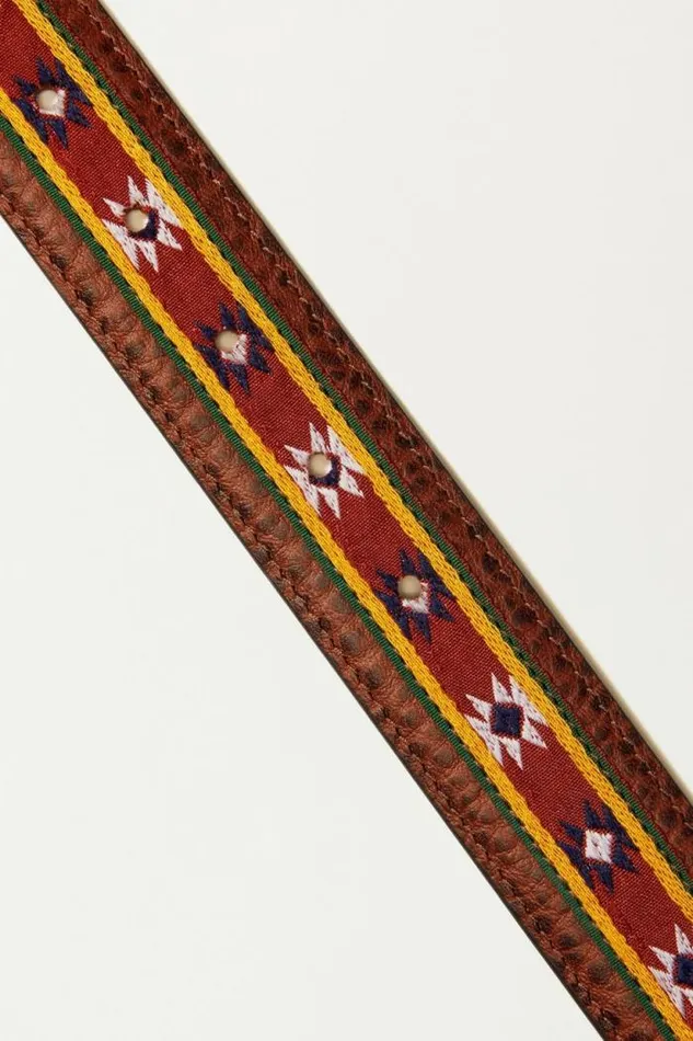 Lucky Brand Southwest Woven Belt Multi Men Belts Lucky Brand Southwest Woven Belt Multi Men Belts