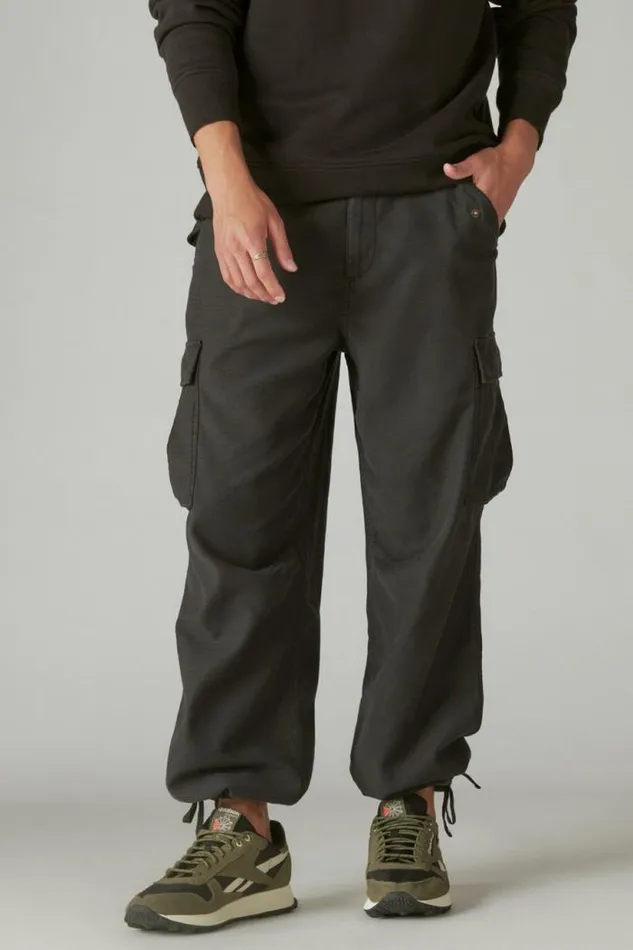Lucky Brand Surplus Cargo Pant Jet Black Men Pants