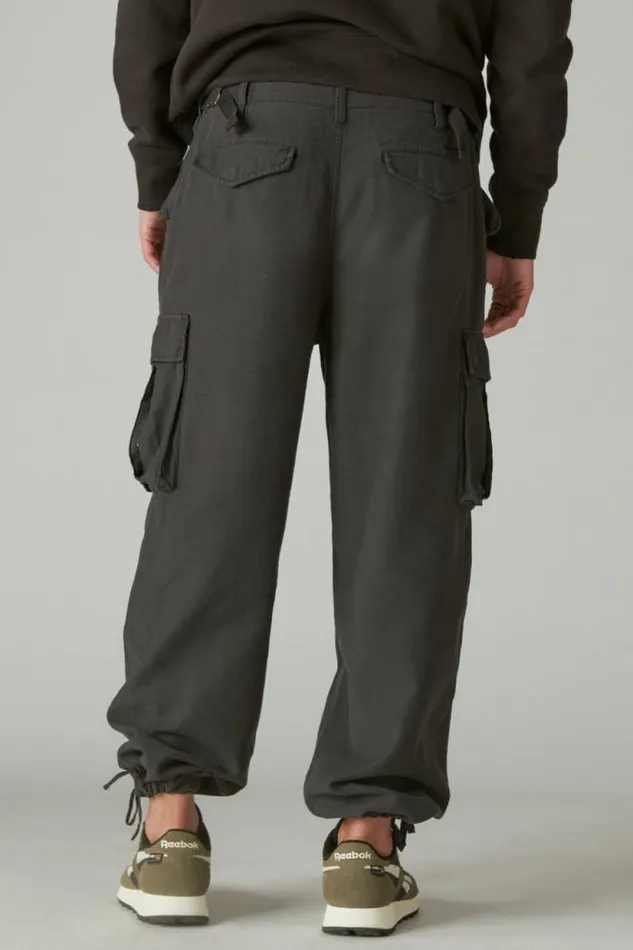 Lucky Brand Surplus Cargo Pant Jet Black Men Pants