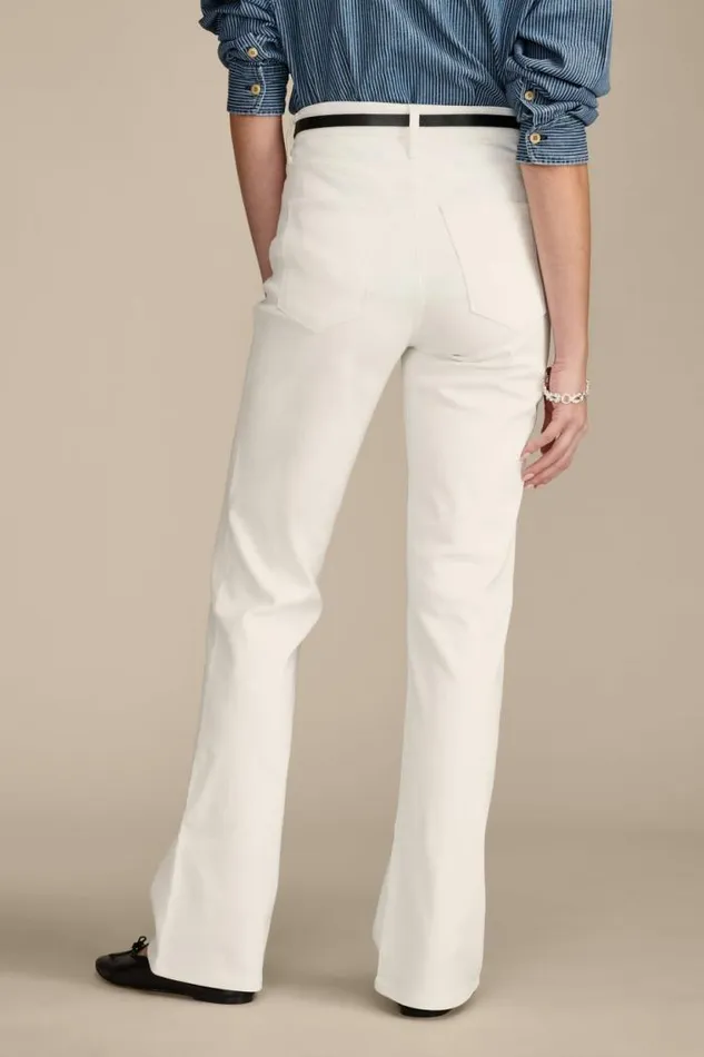 Lucky Brand Uni Boot Bright White Women Jeans
