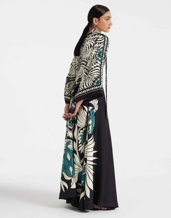 Magnifico Dress Mix Tiles Place Black Women La Double J Dresses Magnifico Dress Mix Tiles Place Black Women La Double J Dresses