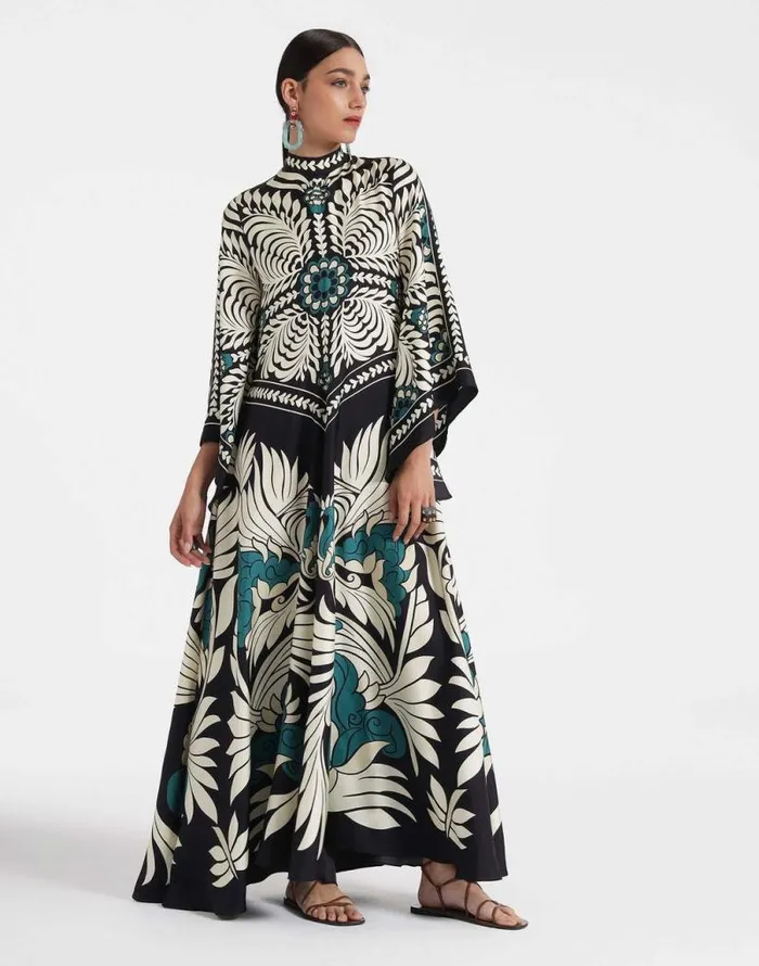 Magnifico Dress Mix Tiles Place Black Women La Double J Dresses Magnifico Dress Mix Tiles Place Black Women La Double J Dresses