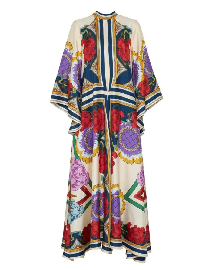 Magnifico Dress Placed Taormina Place Rust Women La Double J Dresses Magnifico Dress Placed Taormina Place Rust Women La Double J Dresses