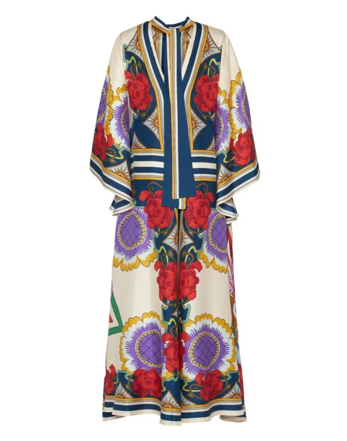 Magnifico Dress Placed Taormina Place Rust Women La Double J Dresses Magnifico Dress Placed Taormina Place Rust Women La Double J Dresses