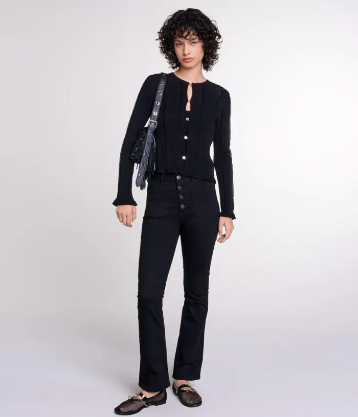 Maje 2in1 Cardigan Women Sweaters and Cardigans