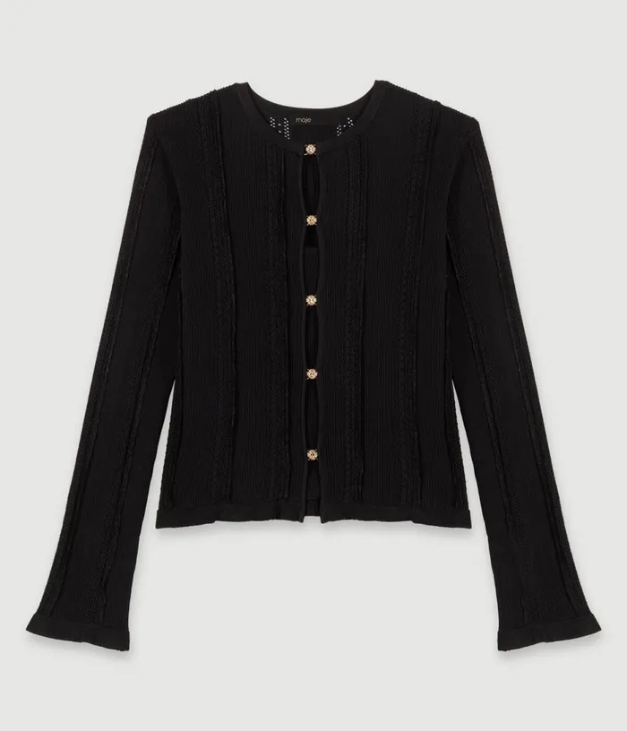 Maje 2in1 Cardigan Women Sweaters and Cardigans
