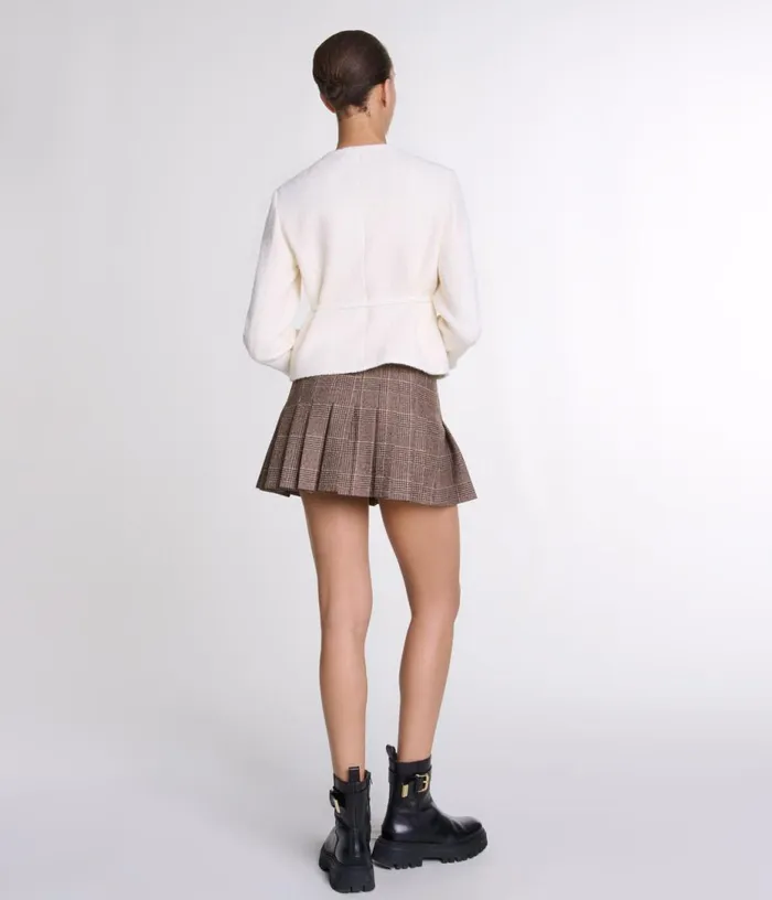 Maje Belted Jacket Women Blazers and Jackets