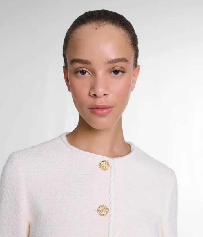 Maje Belted Jacket Women Blazers and Jackets