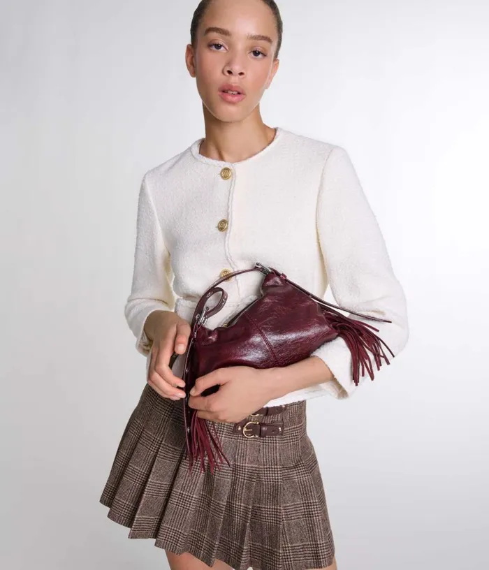 Maje Belted Jacket Women Blazers and Jackets
