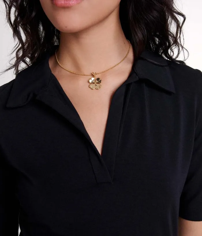 Maje Clover Necklace Women Jewelry