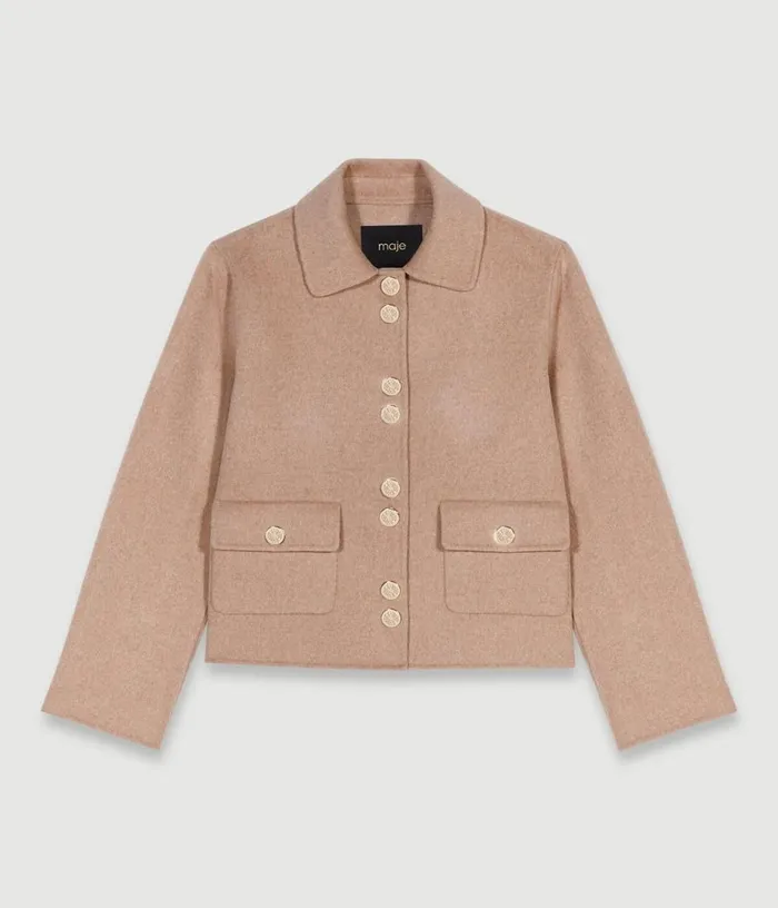 Maje Doublesided Jacket Women Blazers and Jackets