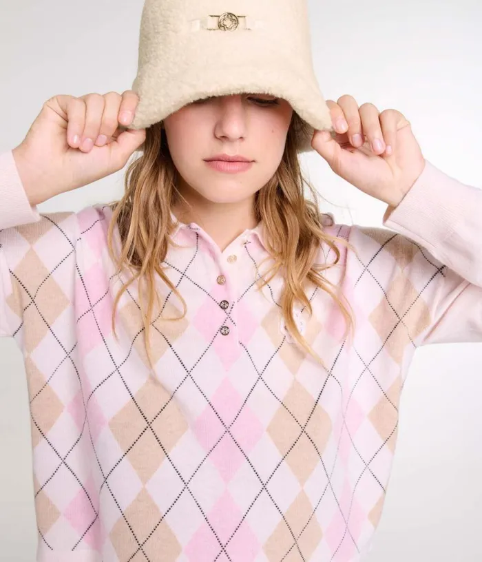 Maje Faux Fur Bucket Hat Women Hats