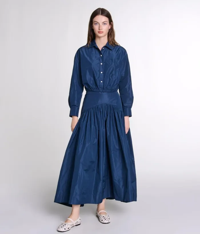 Maje Full Long Skirt Women Skirts and Shorts