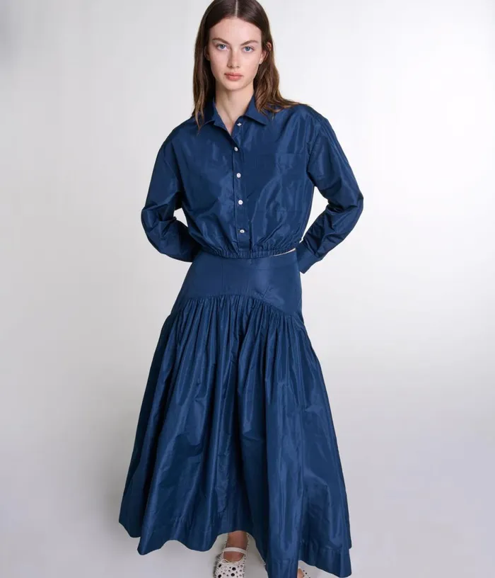 Maje Full Long Skirt Women Skirts and Shorts
