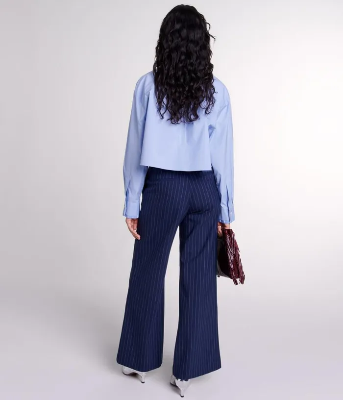 Maje Shirt With Removable Tie Women Tops and Shirts