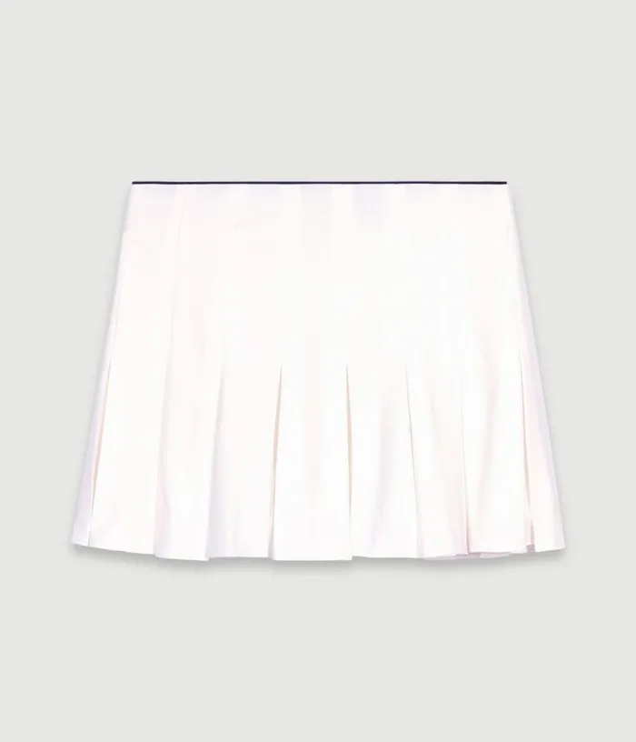 Maje Short Pleated Skort Women Skirts and Shorts