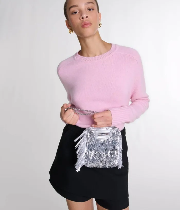 Maje Trompelrsquooeligil Shorts In Crecircpe Fabric Women Skirts and Shorts