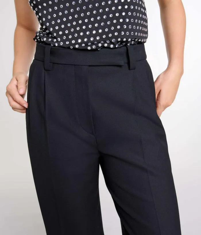 Maje Wideleg Suit Trousers Women Pants and Jeans