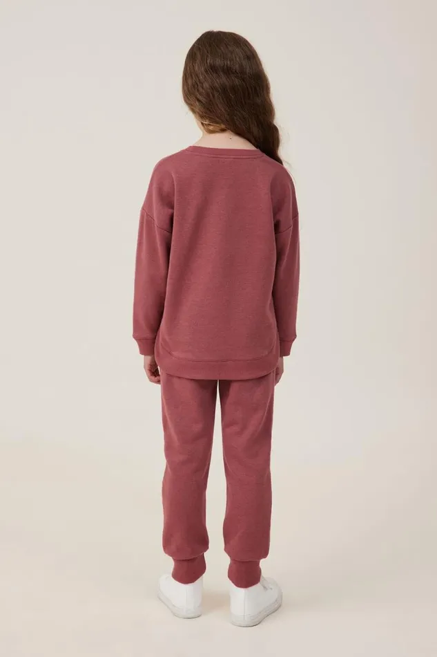 Marlo Trackpant Henna Wild Child Girls Cotton On Sweatshirts and Sweatpants