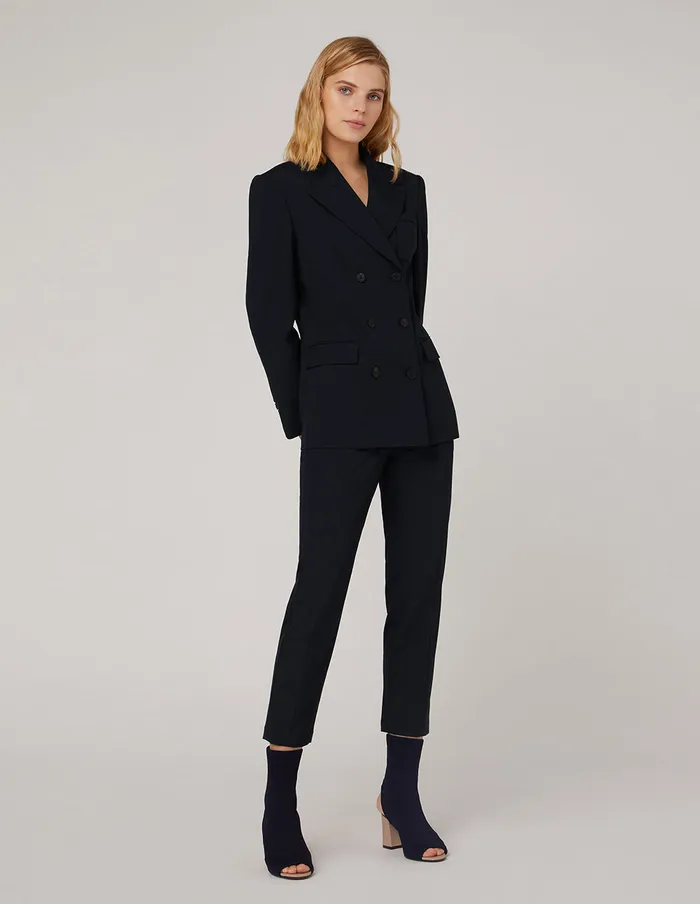 MARYLING Blazers PEAKLAPEL DOUBLEBREASTED SLIMFIT BLAZER Blue 8211 Women
