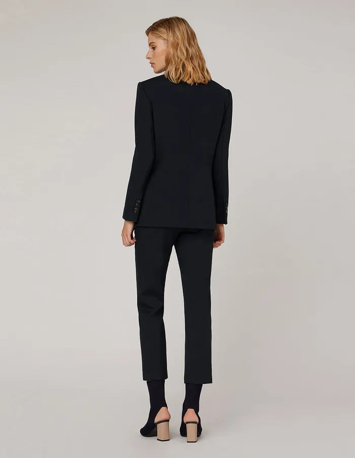 MARYLING Blazers PEAKLAPEL DOUBLEBREASTED SLIMFIT BLAZER Blue 8211 Women MARYLING Blazers PEAKLAPEL DOUBLEBREASTED SLIMFIT BLAZER Blue 8211 Women