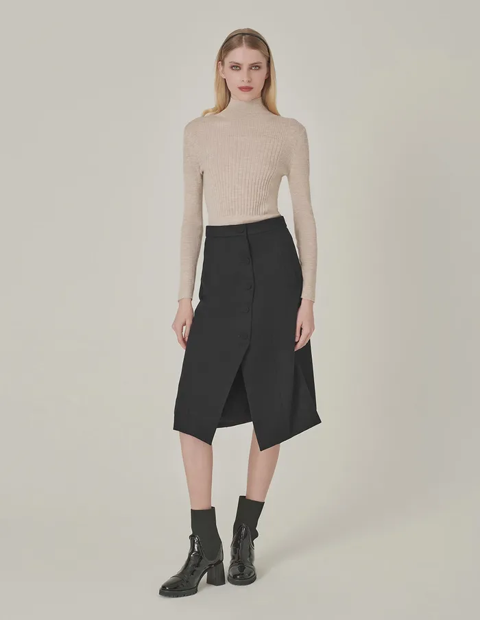 MARYLING Knitwear Camel Turtleneck Wool Fitted Sweater Camel 8211 Women MARYLING Knitwear Camel Turtleneck Wool Fitted Sweater Camel 8211 Women