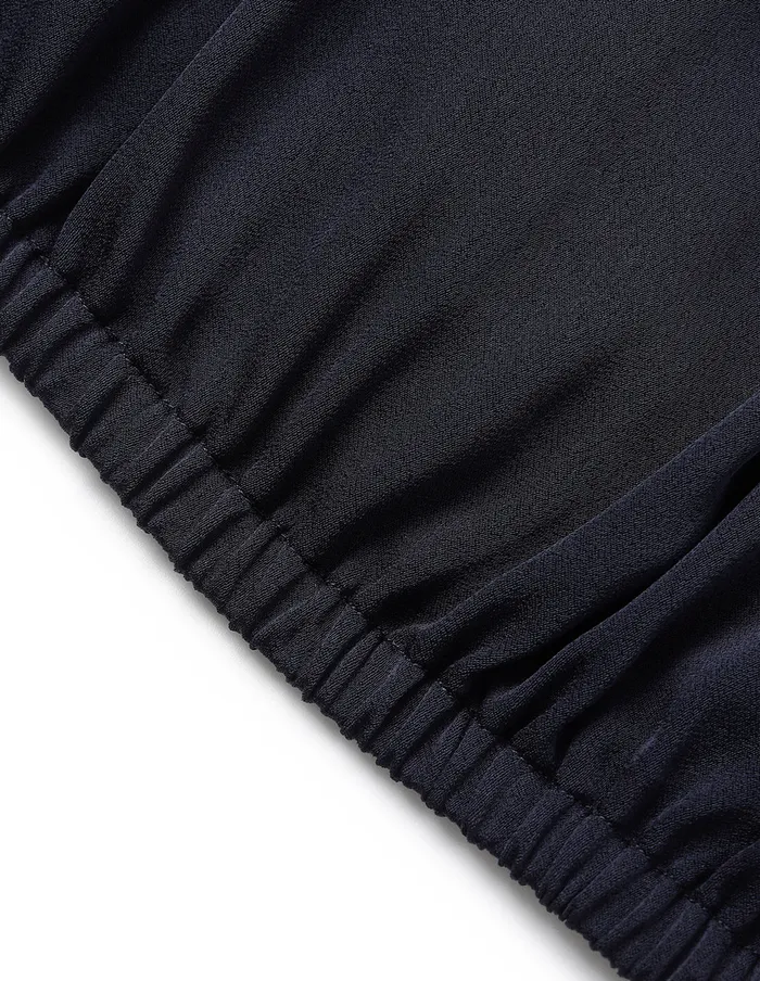 MARYLING Knitwear VNeck LongSleeve CrossFront Wrap Top Darkblue 8211 Women MARYLING Knitwear VNeck LongSleeve CrossFront Wrap Top Darkblue 8211 Women