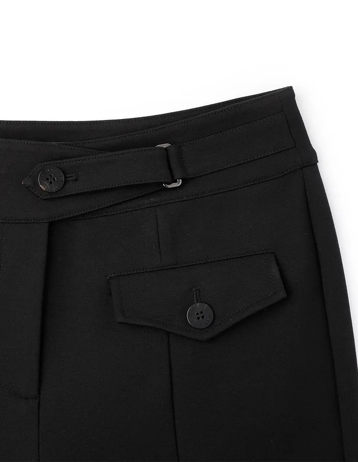 MARYLING Pants and Shorts Black Two Pocket Slim Fit Stretch Pants Black 8211 Women MARYLING Pants and Shorts Black Two Pocket Slim Fit Stretch Pants Black 8211 Women