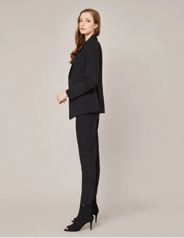 MARYLING Pants and Shorts CLASSIC CROPPED LEG SUIT PANTS Black 8211 Women MARYLING Pants and Shorts CLASSIC CROPPED LEG SUIT PANTS Black 8211 Women