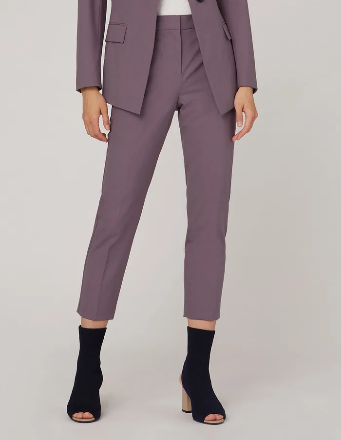 MARYLING Pants and Shorts CROP LEG SUIT TROUSERS Pale Violet Red 8211 Women MARYLING Pants and Shorts CROP LEG SUIT TROUSERS Pale Violet Red 8211 Women