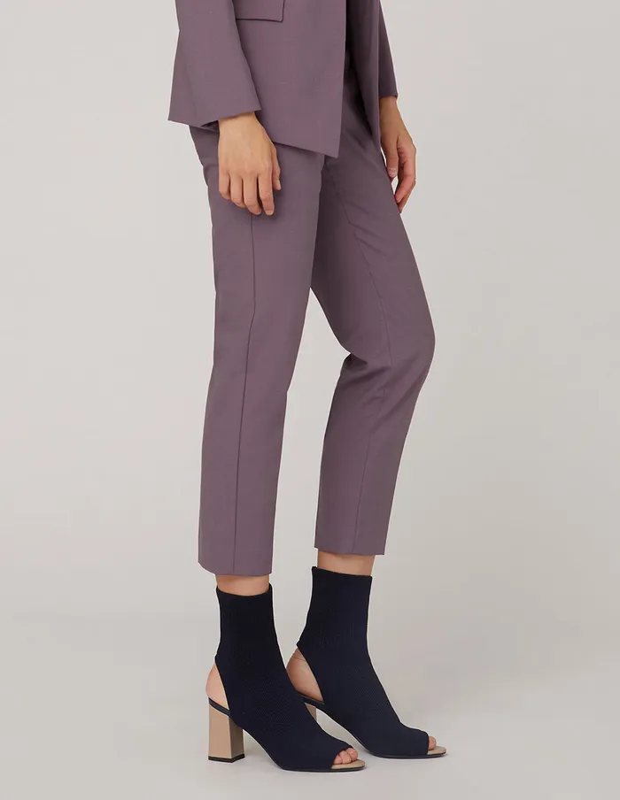 MARYLING Pants and Shorts CROP LEG SUIT TROUSERS Pale Violet Red 8211 Women MARYLING Pants and Shorts CROP LEG SUIT TROUSERS Pale Violet Red 8211 Women