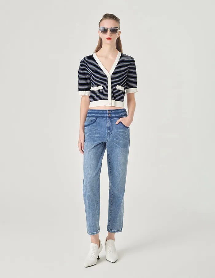 MARYLING Pants and Shorts Denim Split Jeans Denim 8211 Women