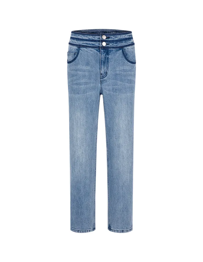 MARYLING Pants and Shorts Denim Split Jeans Denim 8211 Women MARYLING Pants and Shorts Denim Split Jeans Denim 8211 Women