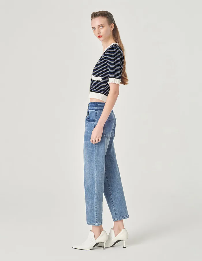 MARYLING Pants and Shorts Denim Split Jeans Denim 8211 Women MARYLING Pants and Shorts Denim Split Jeans Denim 8211 Women