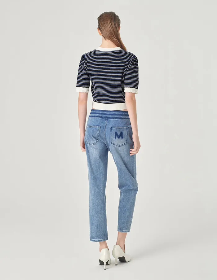 MARYLING Pants and Shorts Denim Split Jeans Denim 8211 Women MARYLING Pants and Shorts Denim Split Jeans Denim 8211 Women
