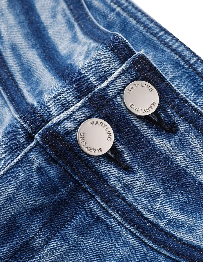 MARYLING Pants and Shorts Denim Split Jeans Denim 8211 Women MARYLING Pants and Shorts Denim Split Jeans Denim 8211 Women