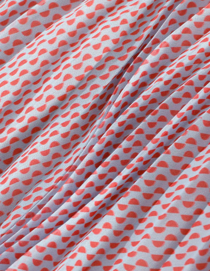 MARYLING Printed Dress VNeck Cross Tie Dress Mix 8211 Women