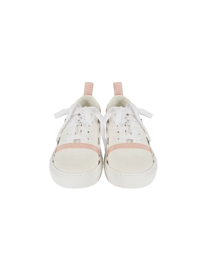 MARYLING Shoes Heart Avocado Printed Lace Up Canvas Sneakers White 8211 Women MARYLING Shoes Heart Avocado Printed Lace Up Canvas Sneakers White 8211 Women