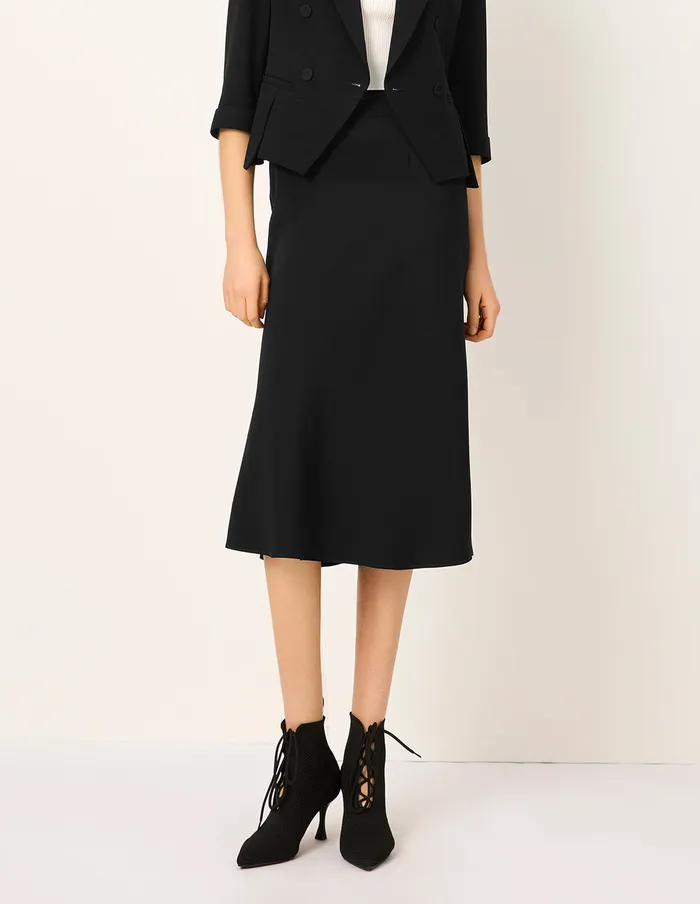 MARYLING Skirts Black Fishtail KneeLength Skirt Black 8211 Women MARYLING Skirts Black Fishtail KneeLength Skirt Black 8211 Women