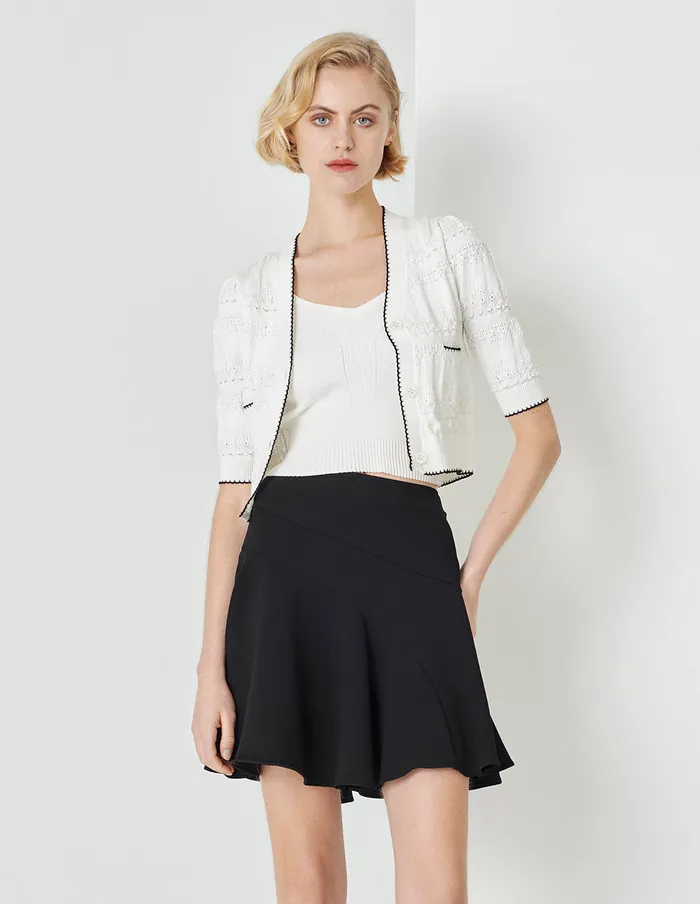 MARYLING Skirts Black Mini Skirt Black 8211 Women MARYLING Skirts Black Mini Skirt Black 8211 Women