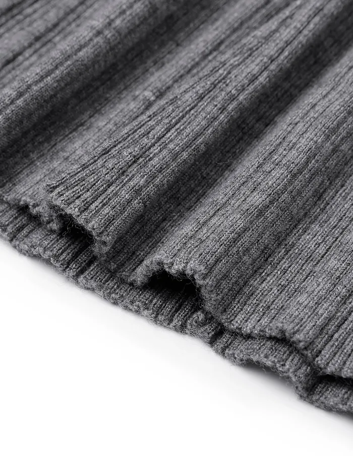 MARYLING Skirts Gray Pinpleated Fishtail Knitted Skirt Grey 8211 Women MARYLING Skirts Gray Pinpleated Fishtail Knitted Skirt Grey 8211 Women