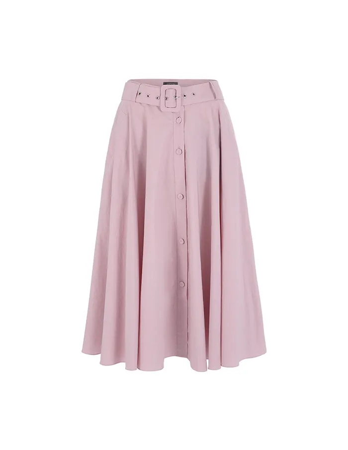 MARYLING Skirts Pink UmbrellaShaped Large AHem Skirt Coral 8211 Women MARYLING Skirts Pink UmbrellaShaped Large AHem Skirt Coral 8211 Women