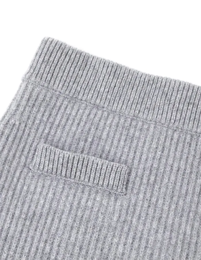 MARYLING Skirts Smoke Grey Knitted Skirt Grey 8211 Women MARYLING Skirts Smoke Grey Knitted Skirt Grey 8211 Women